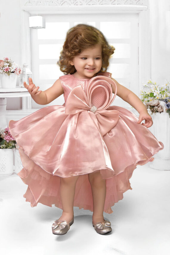 Peach Glow Frock