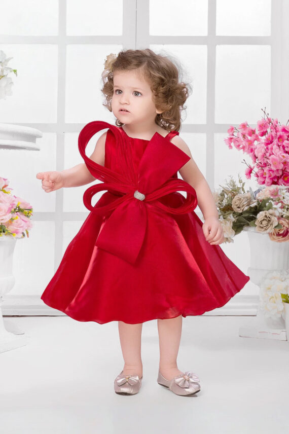 Radiant Red Frock