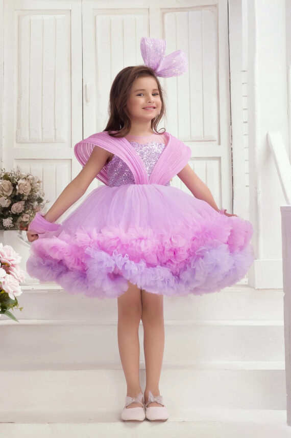 Pink Swirl Frock