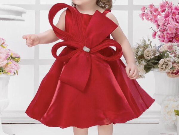 Radiant Red Frock - Image 3