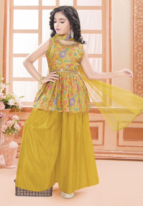 Yellow Chinon Plazo - Image 3