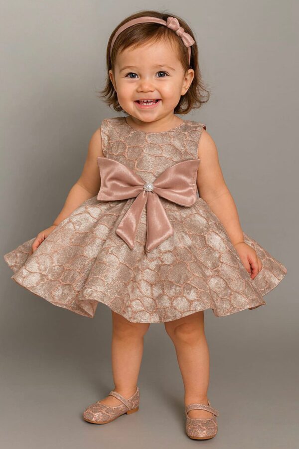 Gleaming Glow Copper Frock - Image 2