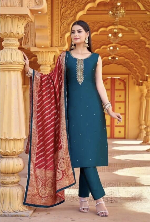 Blue Elegance Suit