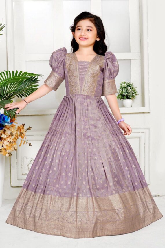 Lavender Bloom Gown