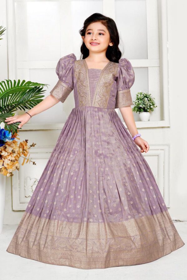 Lavender Bloom Gown