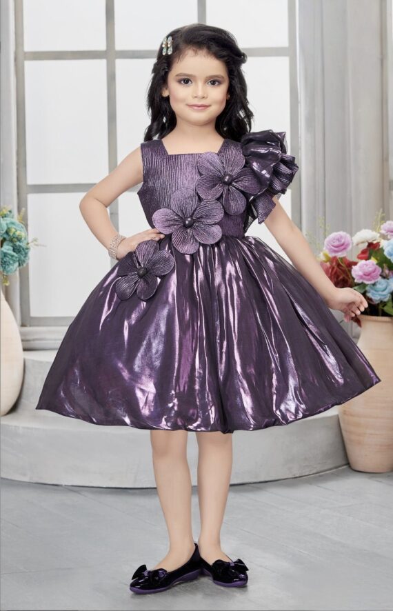 Purple Aura Frock