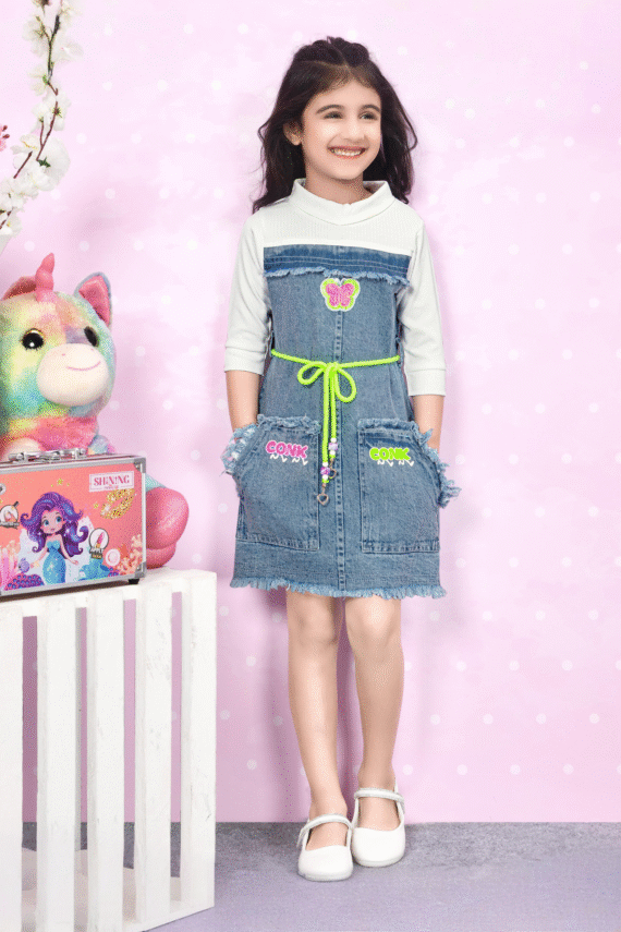 Blue Charm Denim Middy