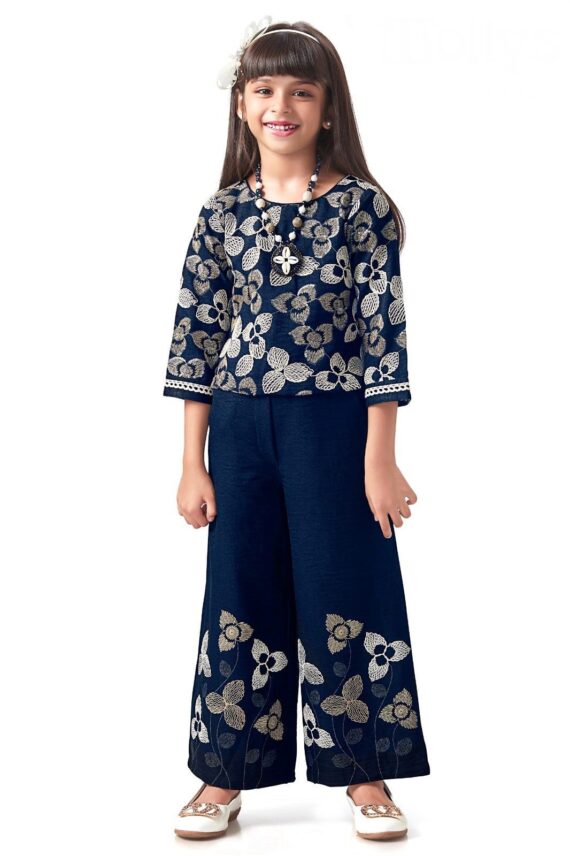 Midnight Bloom Pant Set