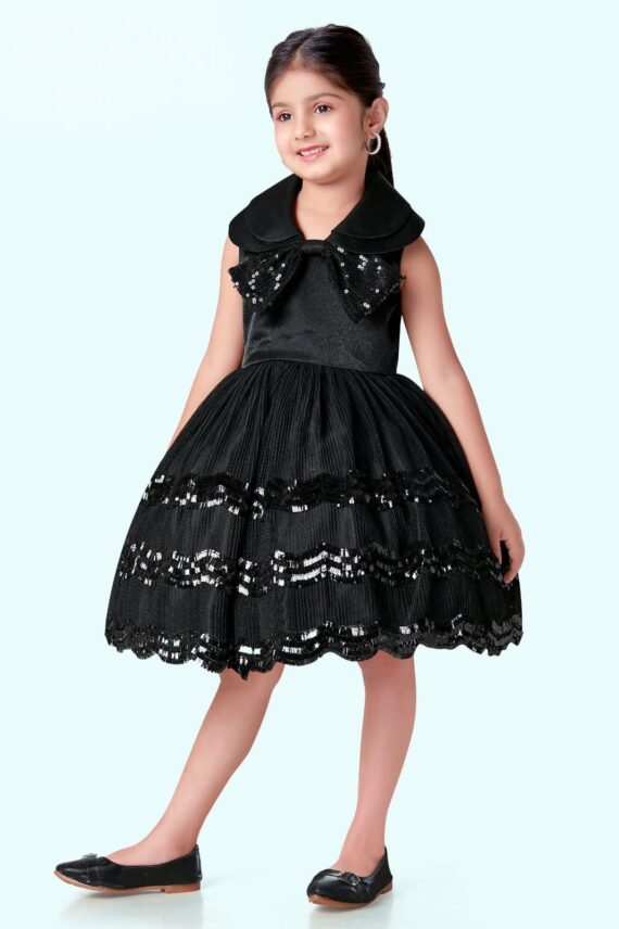 Midnight Belle Bow Frock