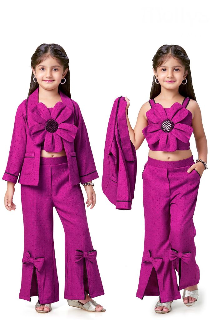 Fuchsia Girl Suit - Image 2