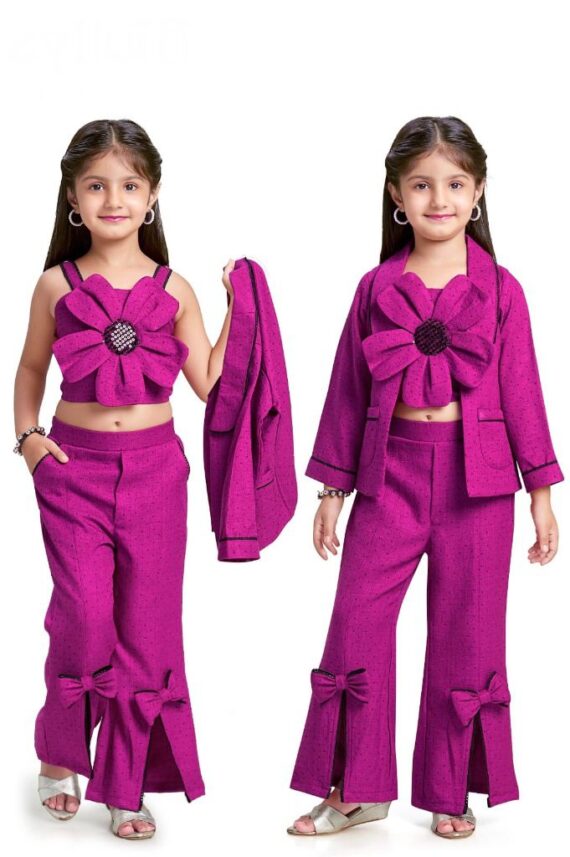 Fuchsia Girl Suit