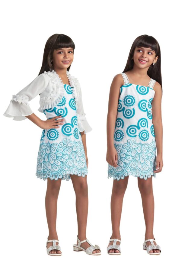 Blue Frock with Waistcoat